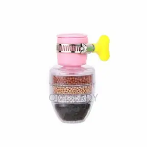 Faucet Water Filter (Magnetized Tap Water Filter) Pink