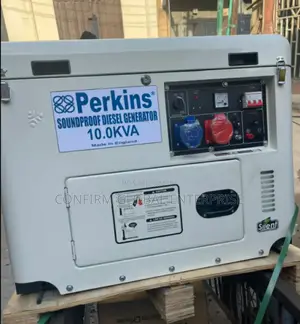 10kva Perkins Diesel Soundproof Generator 100% Copper Coil