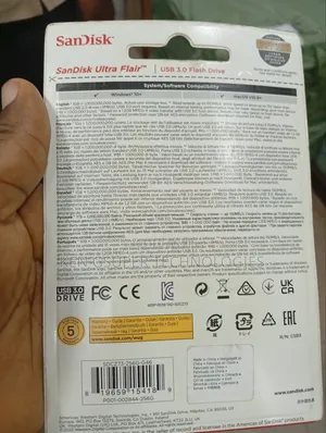 Sandisk 256gb Flash