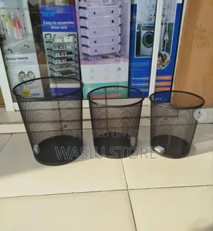 Metal Mesh Waste Bin