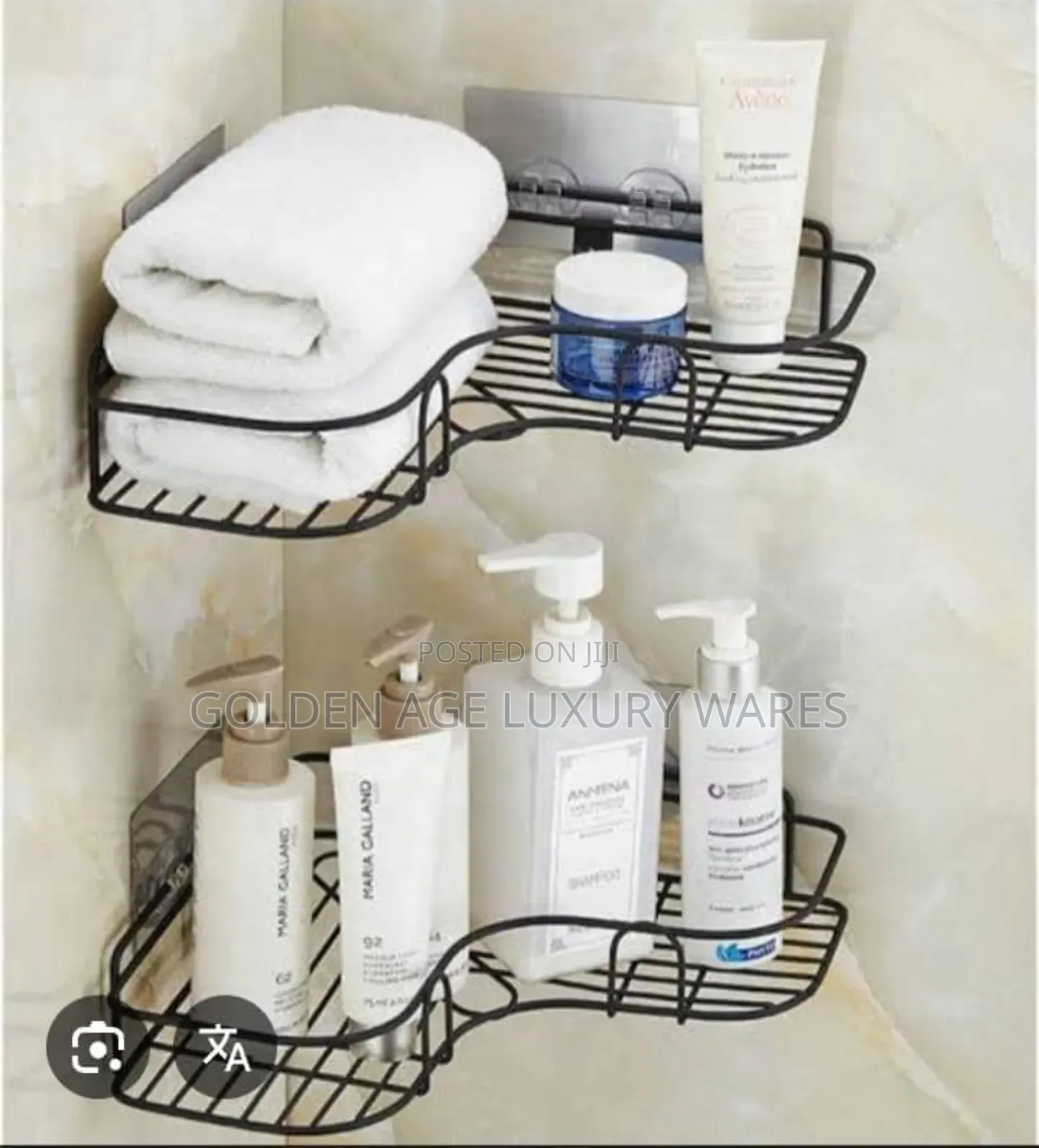 Magnetic Corner Shelf