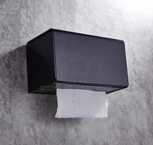 Black Tissue Box