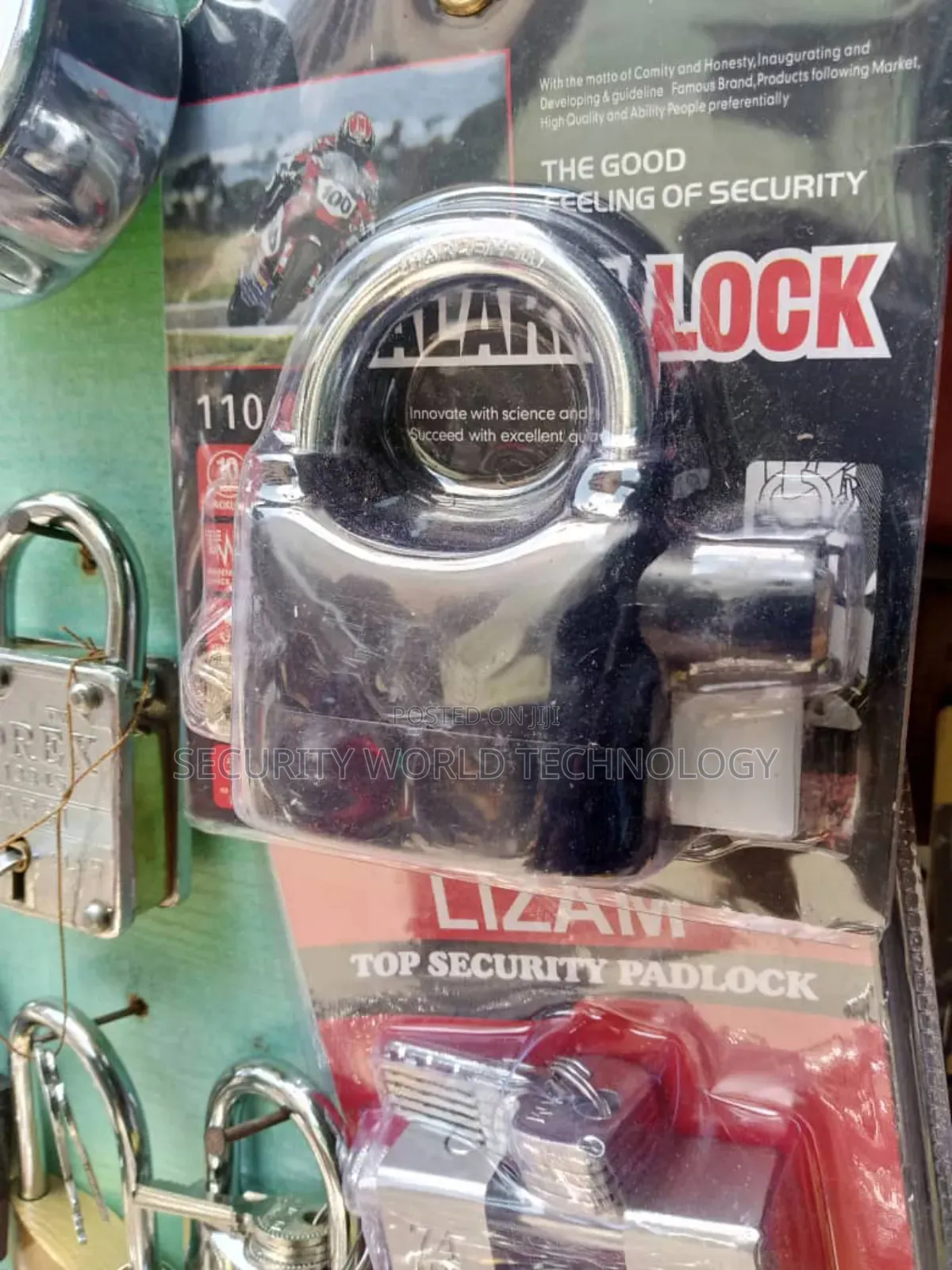 Security Alarm Padlock