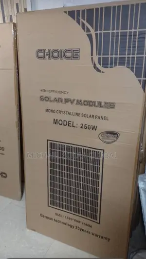 250 Watts Choice Solar Panel