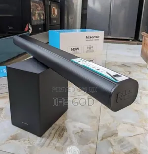 Original Hisense Powerful Soundbar Bluetooth 140watts Etc.