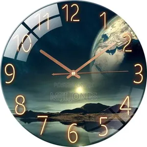 Modern Analog Wall Clock - Elegant Decor for Home Office"