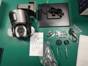 Intelligent Solar Powered 4g CCTV Camera Dual Lens