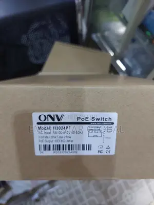 Onv Switch 24port Gigabit Poe H3024pf