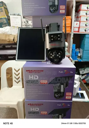 20x Zoom Solar-Powered 4g Rotation CCTV Camera With Audio