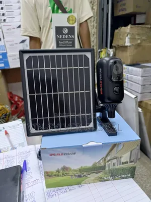 Mini Solar Powered 4g Simcard Rotational CCTV Camera Indoor