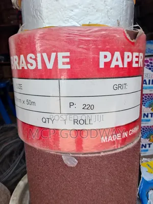 Abrasive Clothing Roll 50mm X 50m (220 Grit)