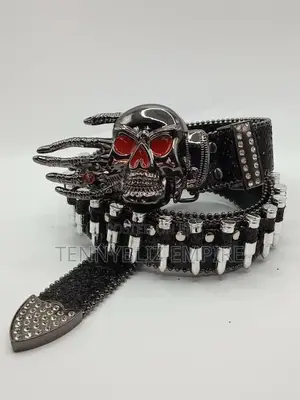 Elevated Style Latest Luxury Rhinestone X Bullet Belts