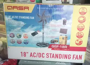 Sparkline Quality and Affordable 18" Qasa Solar Standing Fan