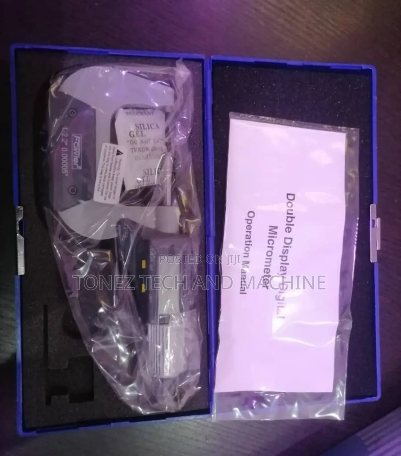Double Display Digital Micrometer