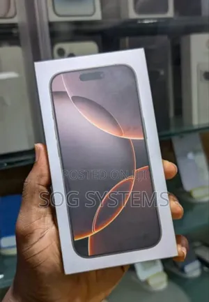 New Apple iPhone 16 Pro 256 GB Black