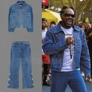 Adekunle Gold-Inspired Latest Luxury Jeans Combo