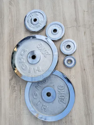 Chrome Barbell Plate Weights