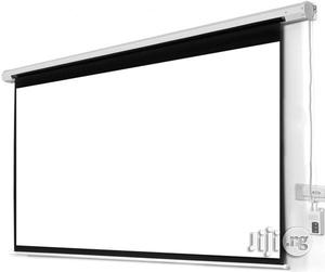 96X96 Electric /Remote Controlled Projector Screen