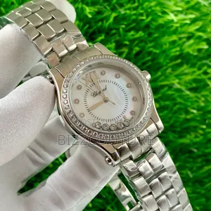 Original Chopard Silver Stainless Steel Watch