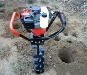 Powerful 8-Inch Earth Auger Machine With Auger Bit