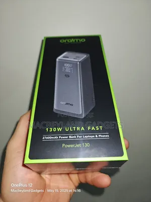 Oraimo Power Jet 130. 27,600mah Power Bank 130 Watts