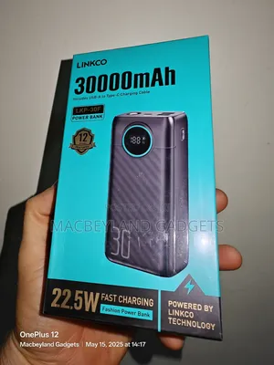 Linko 30,000 Mah Power Bank 22.5 Watts Lkp 30f
