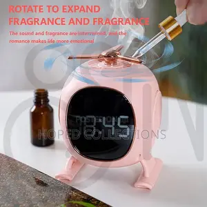 Bluetooth Alarm Clock Speaker and Phone Stand