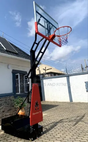 Set of Basketball Stand