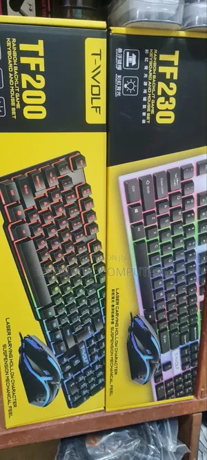 Wired Keyboard and Mouse