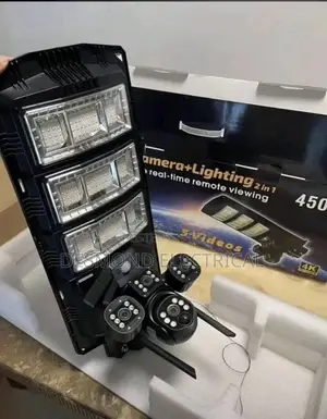 Solar Street Light With CCTV Cameras