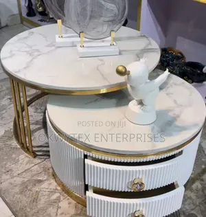 Today Quality Turkey 2in1 Center Table With Drawer