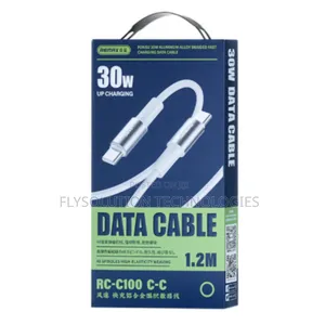 Remax Rc-C100 Usbc – C 1.2m Data Cable 30w