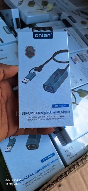 Type C/Type a to Lan Gigabit Adapter
