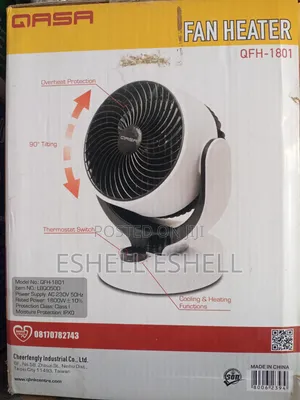 Qasa Electric Room Heater Fan