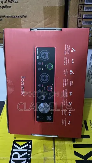 Focusrite Scarlett 2i2 3rd Gen Audio Interface