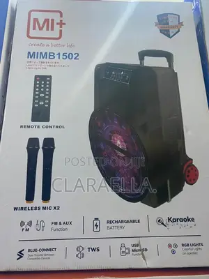 Mi+ Mimb1502 Portable Speaker System