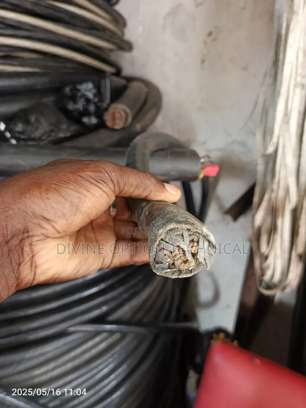 16mm2 Armoured Cable (England Standard)