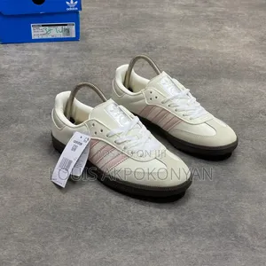 Adidas Og Samba White Cloud Sneakers