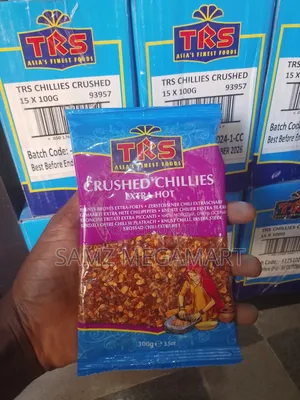 TRS Chillies Crushed 15x100g