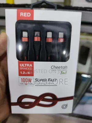 Digifon Red Cheetah 3in1 Cable