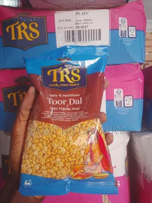TRS Toor Dal (Split Pigeon Peas) 20x500g