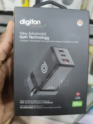 Digifon Cheetah 4 65w Gan Charger
