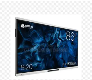 Smaat 86" (Uhd)Interactive Flat Panel With (13mp) Camera