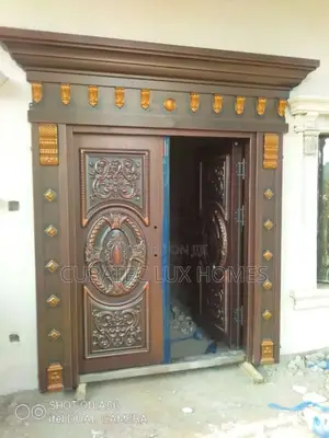 5ft Luxury Copper Door With Arch