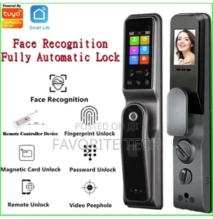 Tuya Wifi Smart Camera Door Lock