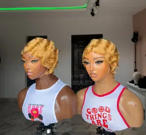 Human Hair Blonde Wig