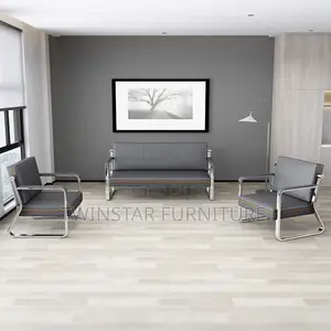 New Modern Leather 5 Seaters Sofa Chair