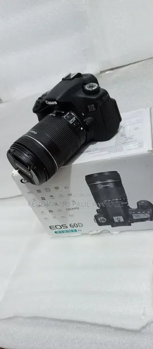 Canon Professional Photo and Video Camera With 18to135 Lens