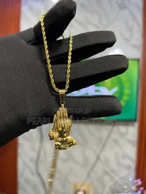 Gold Necklace With Pendant for Men/Women