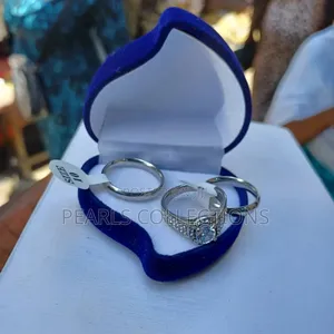 Engagement and Wedding Ring Set for Man Woman